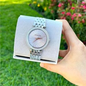 Michael Kors Women's Darci Three-Hand Stainless Steel Watch